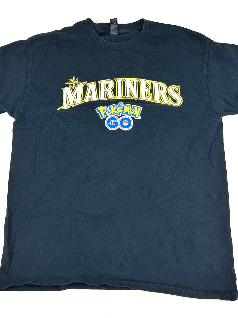 Seattle Mariners Pokémon Go T-Shirt Size Medium #1 Instinct Black Exclusive